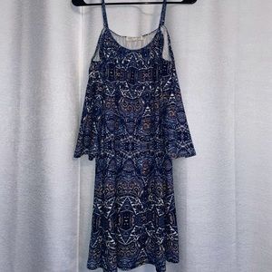 Shoulderless Dress